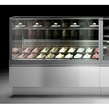 Oscartek ITALIA 2 G1150 Display Case, Dipping, Gelato/Ice Cream