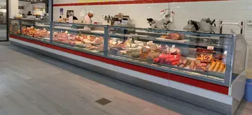 Oscartek LA CROSSE RM1650 Display Case, Red Meat Deli