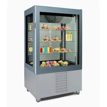 Oscartek VISION VC8314 H60 Display Case, Chocolate