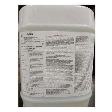 OWEN DISTRIBUTING Disinfectant Quat Solution, 5 Gallon, Artemis Chemicals TSAN