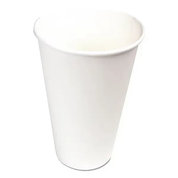 ARVESTA (DISPOSABLES) ARVESTA (DISPOSABLES) Paper Cup Without Printing, 16oz , 320 Gsm White Paper +18g Pe, 50pcs/Bag, 20bags/Ctn