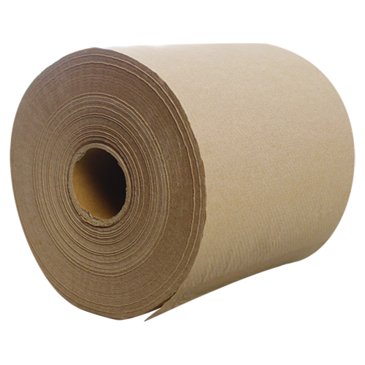 LOLLICUP Paper Towel, 750 Ft, Brown, Paper, Roll, (6/Case), Karat JS-RTK750