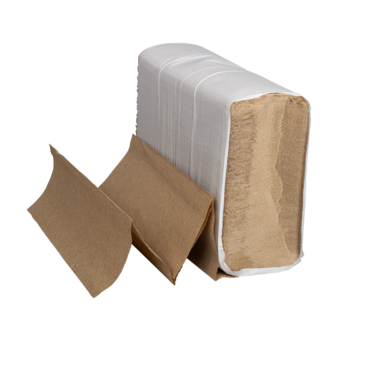 LOLLICUP Paper Towel, 9" x 9.5", Kraft, Multi-Fold, (4,000/Case), Karat JS-MFK4000