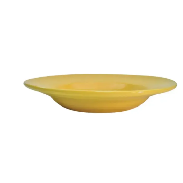 WORLDCRISA (WORLD TABLEWARE) Pasta Bowl, 20 Oz, 10" Dia, Glazed, Marigold