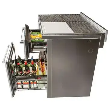 Perlick BBS36C Refrigerated Counter, Work Top