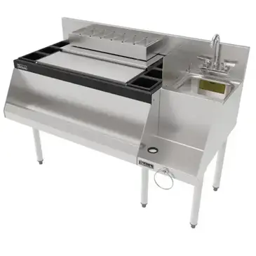 Perlick UCS48A-LF Underbar Ice Bin/Cocktail Station, Blender Station