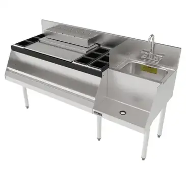 Perlick UCS60A-LF Underbar Ice Bin/Cocktail Station, Blender Station