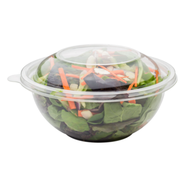 Pet Dome Lid, For 32 oz Pet Salad Bowl, (case/300) Karat FP-BRL185-PET