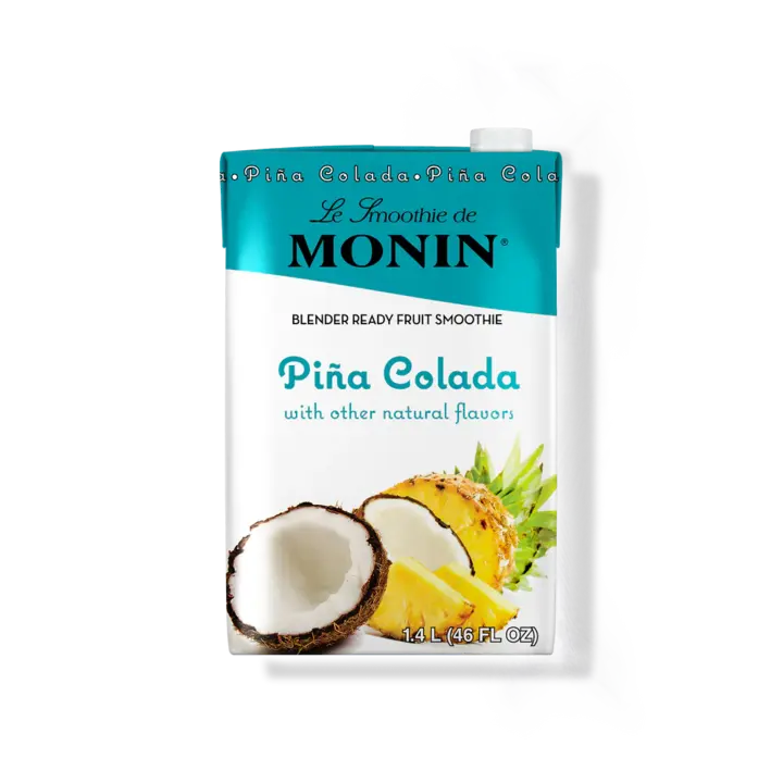 HOUSTONS / LIBBEY Pina Colada Smoothie Mix, 46 Oz, (6/Case), Monin M-EG183B