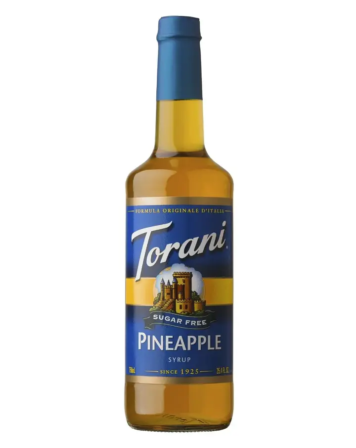 Torani Pineapple Syrup, 25.4 Oz, Sugar-Free, Torani 372916