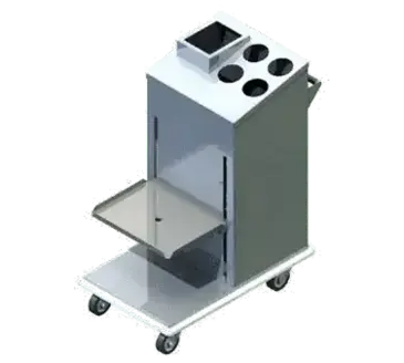 Piper 1ATCA-SN Tray Silverware Napkin Dispenser