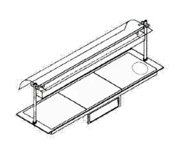 Piper B17060 Heated Shelf Food Warmer