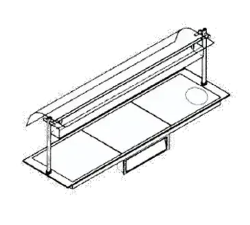 Piper D14050-HS Heated Shelf Food Warmer