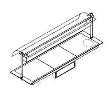 Piper D16050 Heated Shelf Food Warmer