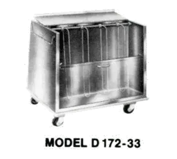 Piper DH172-23 Cart, Heated Dish Storage