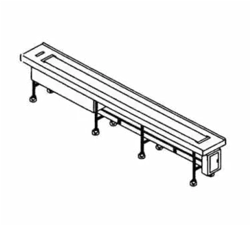 Piper FABRIC-10 Conveyor, Tray Make-Up