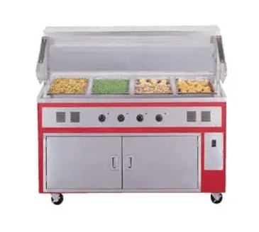 Piper R4-HF Serving Counter, Hot Food, Electric