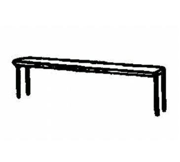 Piper SSH-44 Overshelf, Table-Mounted