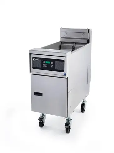 Pitco SE14R Fryer, Electric, Floor Model, Full Pot