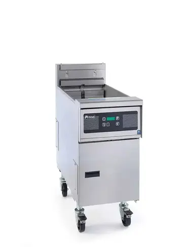 Pitco SE14R Fryer, Electric, Floor Model, Full Pot