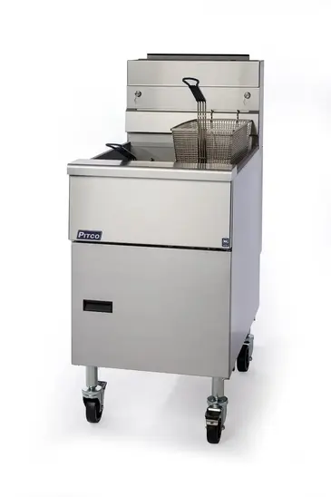 Pitco SE18 Fryer, Electric, Floor Model, Full Pot