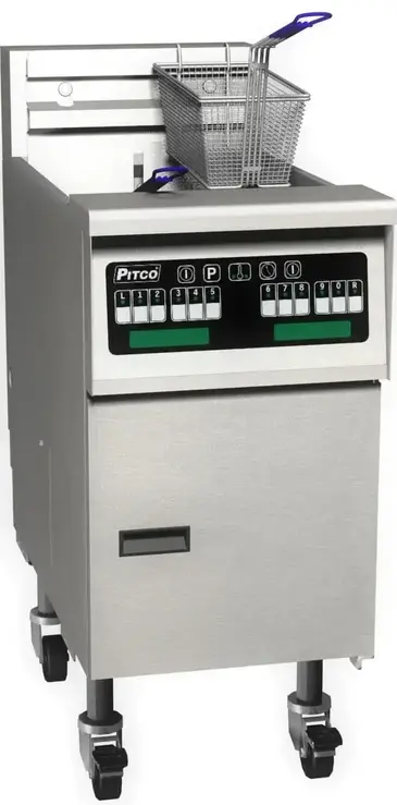 Pitco SE184 Fryer, Electric, Floor Model, Full Pot