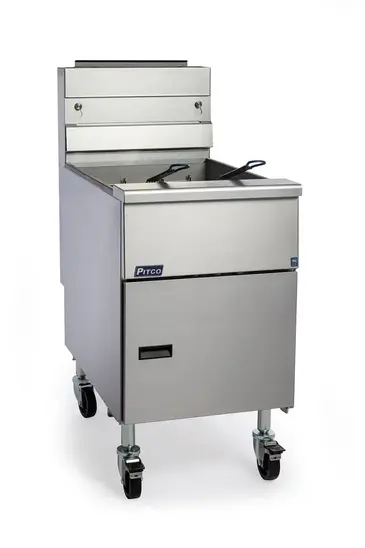 Pitco SE18R Fryer, Electric, Floor Model, Full Pot