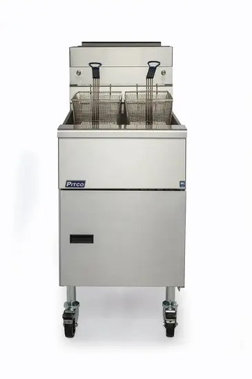 Pitco SE18R Fryer, Electric, Floor Model, Full Pot