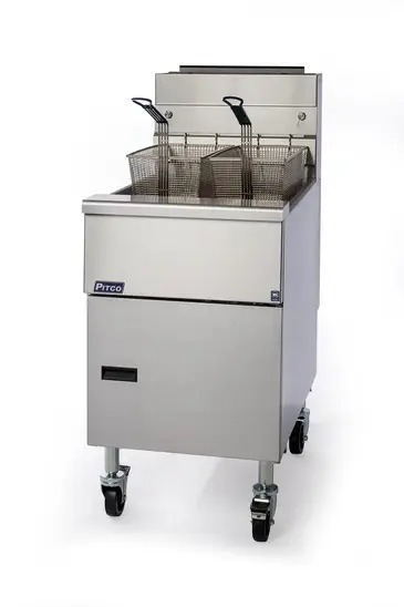 Pitco SE18RS-1FD Fryer, Electric, Floor Model, Full Pot