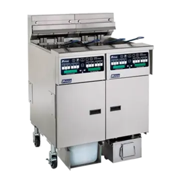 Pitco SELV14TX-C/FD Fryer, Electric, Floor Model, Split Pot