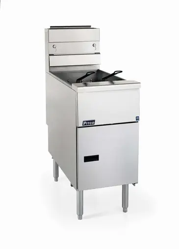 Pitco SG14RS-1FD Fryer, Gas, Floor Model, Full Pot