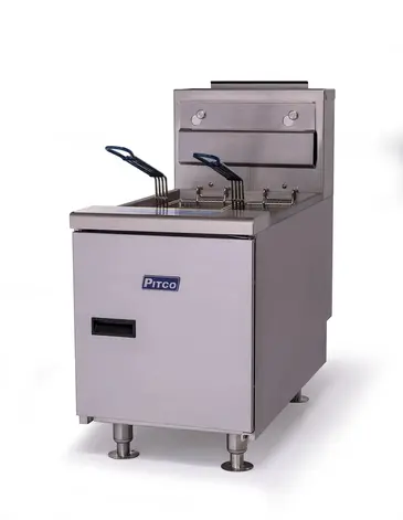 Pitco SGC-S Fryer, Gas, Countertop, Full Pot