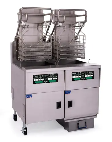 Pitco SGLVRF-2/FD Fryer, Gas, Multiple Battery