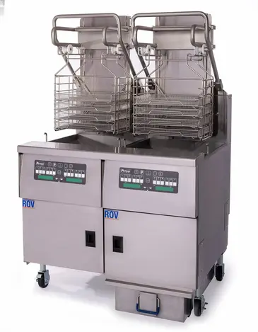 Pitco SGLVRF-2/FD Fryer, Gas, Multiple Battery