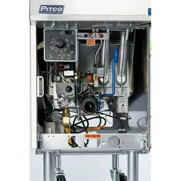 Pitco SSH55 Fryer, Gas, Floor Model, Full Pot