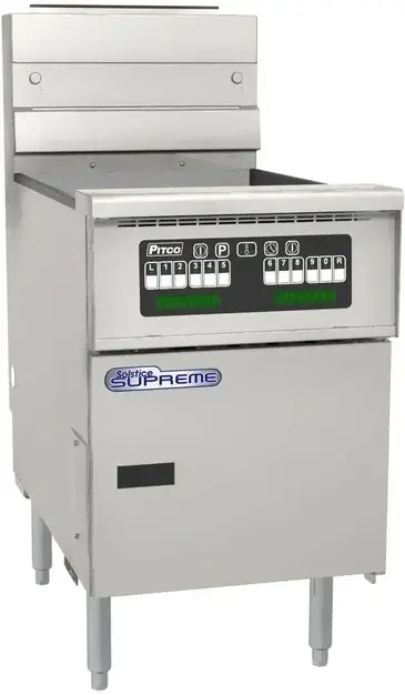 Pitco SSH60W-1FD Fryer, Gas, Floor Model, Full Pot