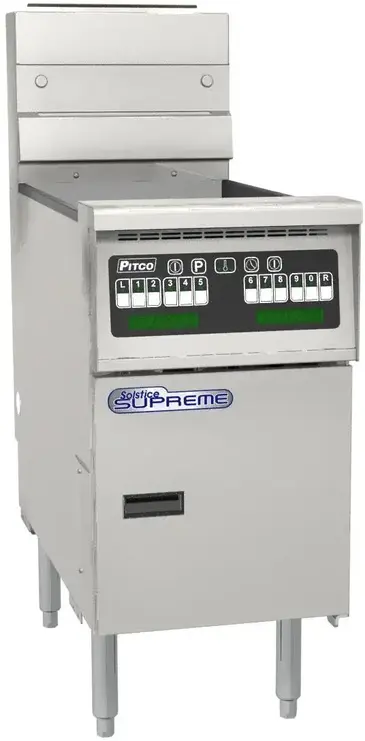 Pitco SSH60W-2FD Fryer, Gas, Multiple Battery