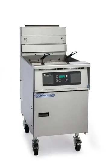 Pitco SSH75-1FD Fryer, Gas, Floor Model, Full Pot