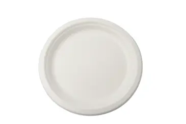 ARVESTA Plate, 9", White, Bagasse, (50/CSleeve), Arvesta PL-09