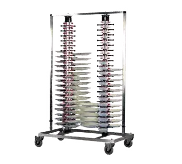 Plate-Mate PM168-180 Plate Rack, Mobile