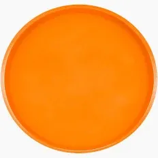 Ardous Trading Ardous Trading PLATTER, 15-1/2" ROUND, CANTALOUPE