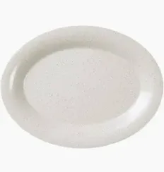 Ardous Trading Ardous Trading PLATTER, OVAL, 11-7/8" X 8", MELAMINE, DISHWASHER SAFE, TAND