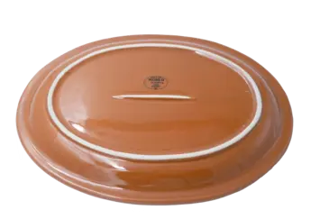 Platter, Oval, 13-1/4" x 10-1/8", Cocoa , Veracruz, (12/Case) ARVESTA  WTIXVCC-14