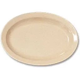 Ardous Trading Ardous Trading PLATTER, OVAL, 9-7/8" X 6-3/4", MELAMINE, DISHWASHER SAFE, D