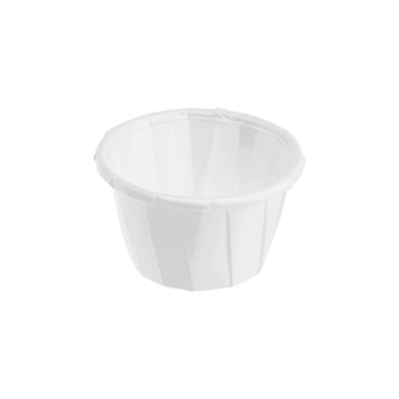 Portion Cup, 0.5 oz, White, Paper, Karat FP-PPC050