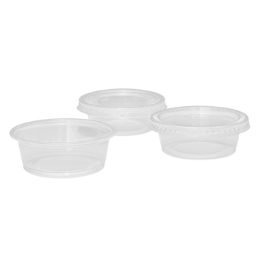 Portion Cup, 1.5 oz, Translucent, Polyproylene, (2500/Case), Karat FP-P150-PP