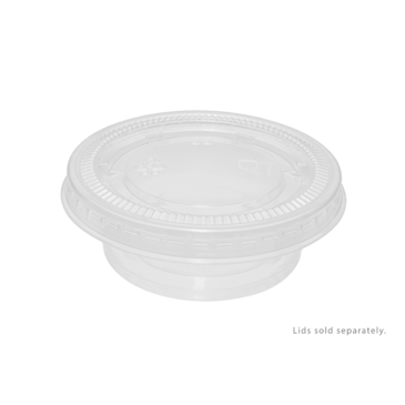 Portion Cup, 1.5 oz, Translucent, Polyproylene, (2500/Case), Karat FP-P150-PP