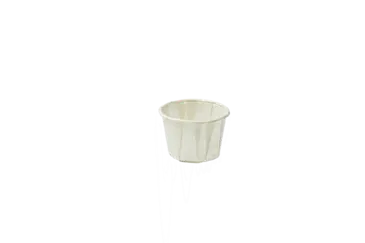 Portion Cup, 1 oz, White, Paper, (5,000/Case) Genpak F100