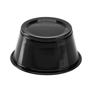 Portion Cup, 3.25 oz, Black, Plastic, (2500/Case), Karat FP-P325-PPB