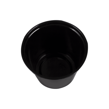 Portion Cup, 5.5 oz, Black, Plastic, Tall, Karat FP-P550-PPB